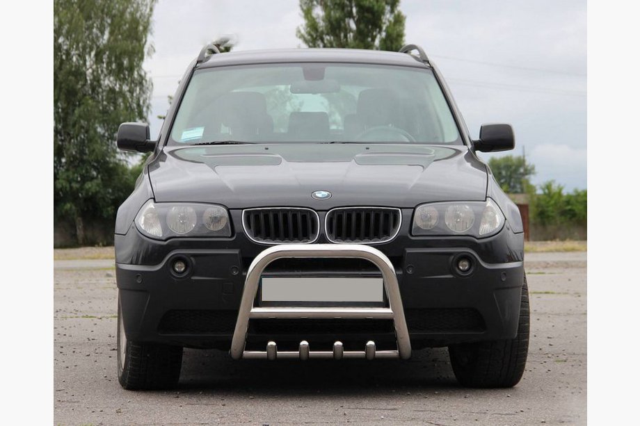 BMW X3 E83 2003-2010 Frontbügel (Edelstahl) 51 mm Image