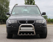 BMW X3 E83 2003-2010 Frontbügel (Edelstahl) 51 mm Foto 1