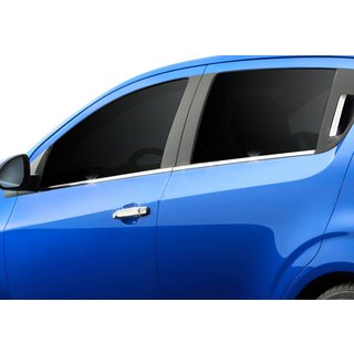 Fensterleisten unten Edelstahl Chevrolet Aveo T300 2011-2020 Foto 3