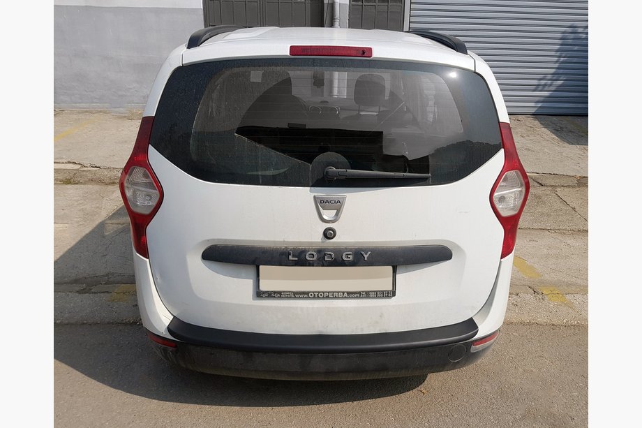 Dacia Lodgy 2012-2022 Heckstoßstangenabdeckung EuroCap (ABS) Foto 1