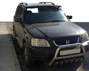 Honda CRV 1996-2001 Frontscheibenblende (schwarz glanz, 5mm) Foto 1