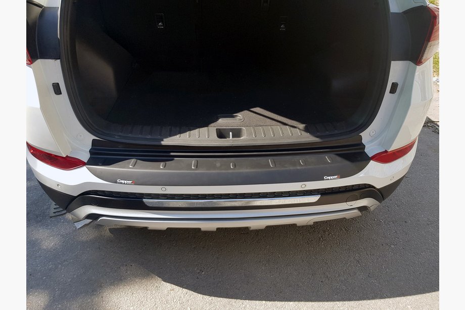 Hyundai Tucson TL 2016-2021 Heckstoßstangenabdeckung EuroCap 2016-2018 (ABS) Image