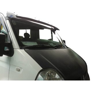 Frontscheibenblende V1 (schwarz glanz, 5mm) Renault Master 1998-2010