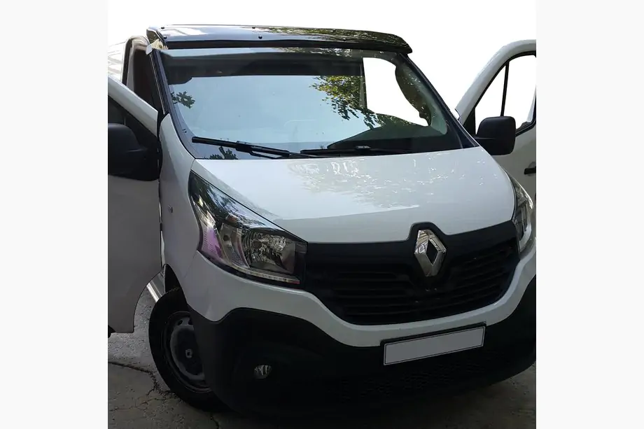Renault Trafic 2015- Sonnenblende Frontscheibe (schwarz glanz, 5mm) Foto 1