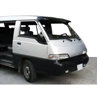 Sonnenblende Frontscheibe (schwarz glanz, 5mm) Hyundai H100 Foto 1