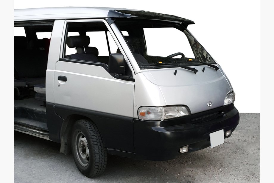Hyundai H100 Sonnenblende Frontscheibe (schwarz glanz, 5mm) Image