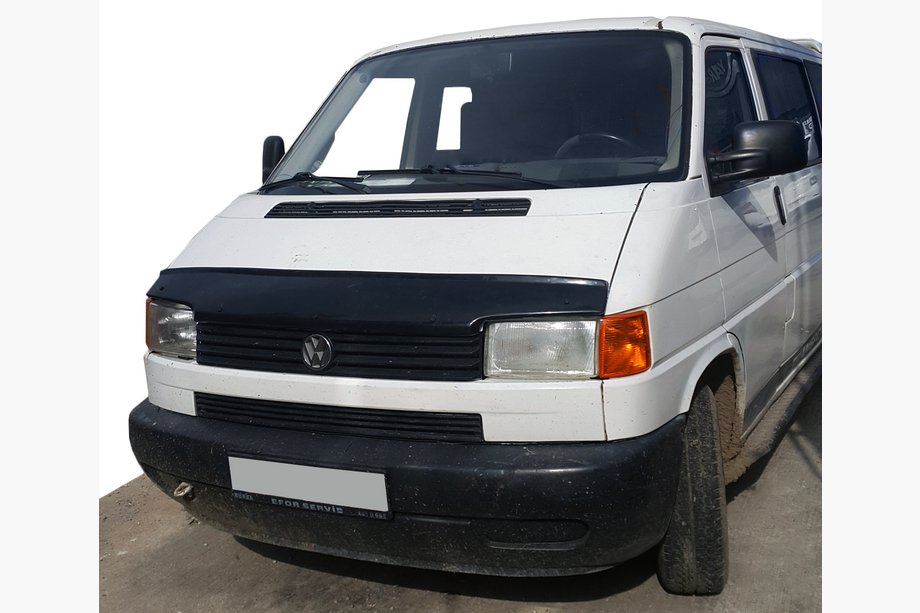 Volkswagen T4 Transporter 1990-2003 Motorhaubenschutz (gerade Scheinwerfer) (EuroCap V2) Image