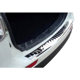 Heckstoßstangenabdeckung OmsaLine (2012-2015, Edelstahl) Mitsubishi Outlander 2012-2021 Foto 1