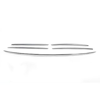 Chrom Zierleisten für Kühlergrillrahmen (2002-2006, 5-teilig, Edelstahl) Mercedes Sprinter W901/902/903/904/905 1995–2006 Foto 2
