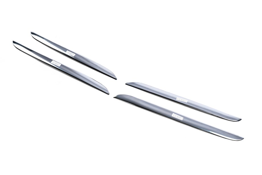 Mercedes C-class W205 2014-2021 Grillabdeckung Edelstahl Image