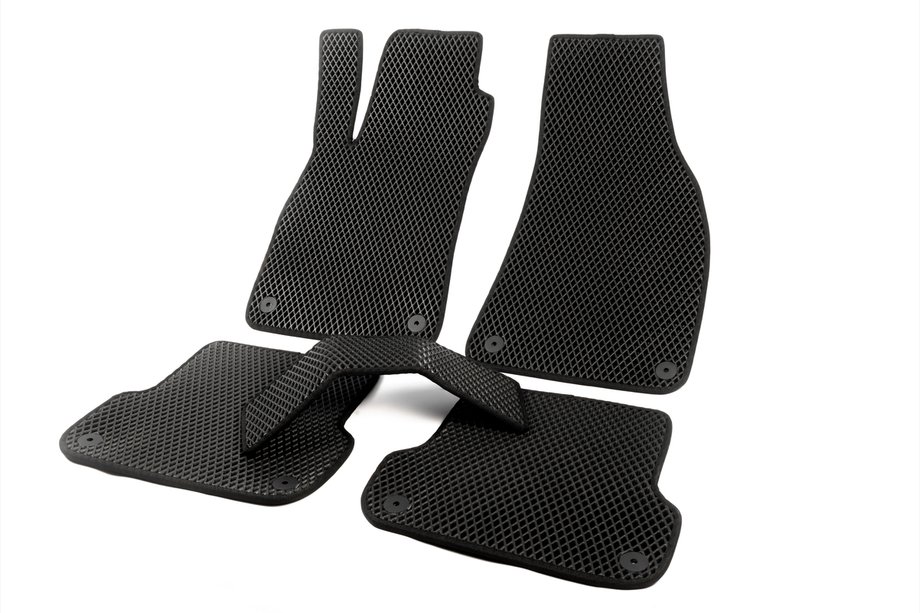 Audi A4 B6 2000-2004 EVA Fußmatten (schwarz) Image