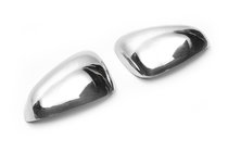 Seat Leon 2005-2012 Chrom Spiegelkappen (2005-2010, 2 Stk., Edelstahl) Carmos - Türkischer Edelstahl Foto 2