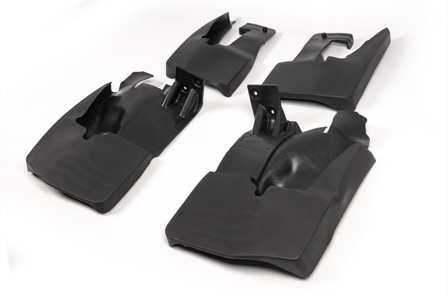 Volkswagen Crafter 2006-2016 Premium Begel Spritzschutz Vorne für 1-2 Blattfeder (2 Stk) Image