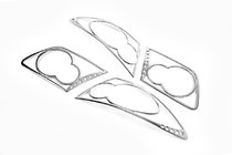 Mazda 6 2003-2008 Chrom Blenden für Rückleuchten (2 Stk., Kunststoff) Foto 2