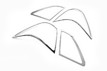 Lexus LS 2001-2006 Chrom Blenden für Rückleuchten (2 Stk., Kunststoff) Foto 2