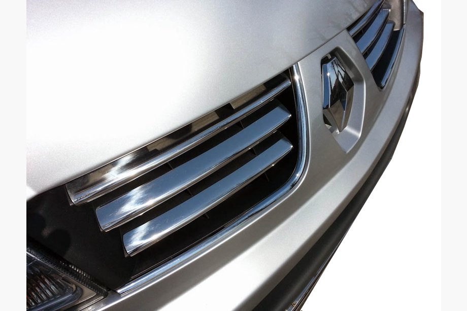 Renault Trafic 2001–2015 Chrom Kühlergrill Abdeckungen 2007-2015 (6 Stk, Edelstahl) Image