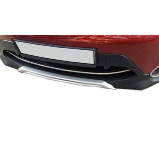 Edelstahl Abdeckung für vordere Stoßstange (2014-2017) Nissan Qashqai 2014-2021 Foto 1