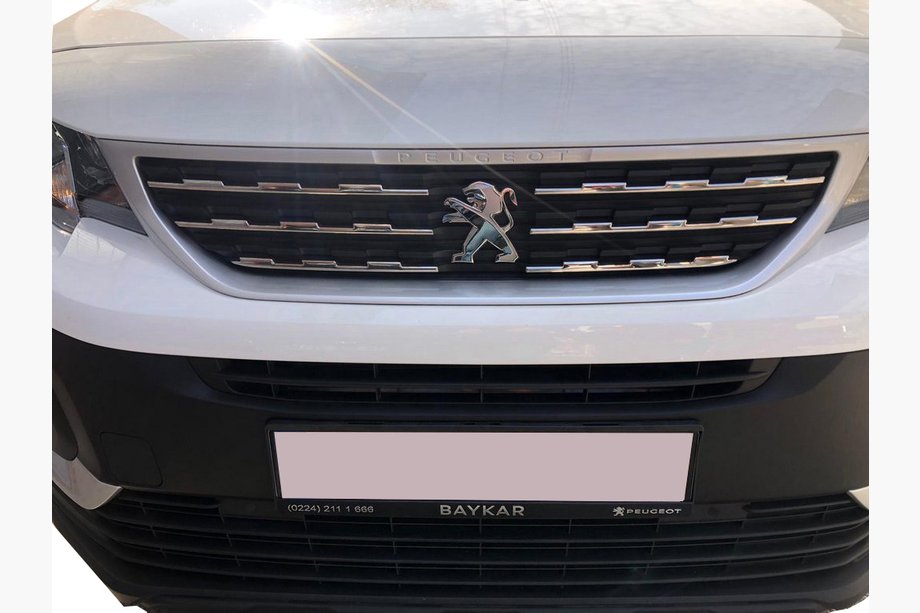 Peugeot Partner/Rifter 2019- Chrom Kühlergrill Abdeckungen (Edelstahl) Image