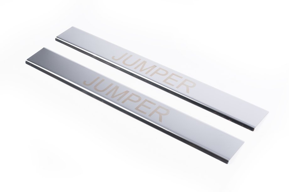 Citroen Jumper 2007-2025 Einstiegsleisten Edelstahl Carmos (2 Stk) Image