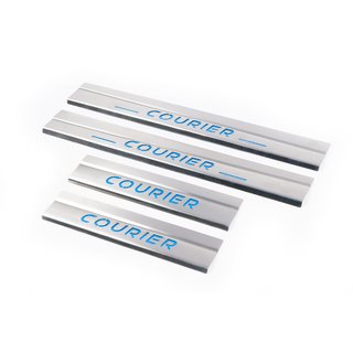 Einstiegsleisten Edelstahl Carmos V2 (4 Stk) Ford Courier 2014-2023 Foto 1