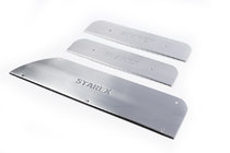Hyundai H200, H1, Starex 1998-2007 Einstiegsleisten Carmos (3 Stk, Edelstahl) Foto 1