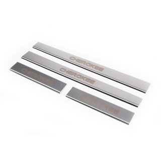 Einstiegsleisten Carmos V1 (4 Stk, Edelstahl) Jeep Cherokee/Liberty 2007-2013 Foto 1
