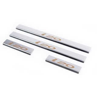 Einstiegsleisten Carmos V1 (4 Stk, Edelstahl) Hyundai I-20 2008-2012 Foto 1