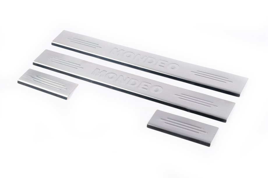 Ford Mondeo 2008-2014 Einstiegsleisten Edelstahl Carmos (4 Stk.) Image