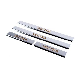 Einstiegsleisten Carmos (4 Stk, Edelstahl) Opel Vectra B 1995-2002 Foto 1