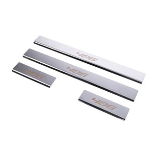 Einstiegsleisten Carmos (4 Stk, Edelstahl) Peugeot 406 1995-2004 Foto 1