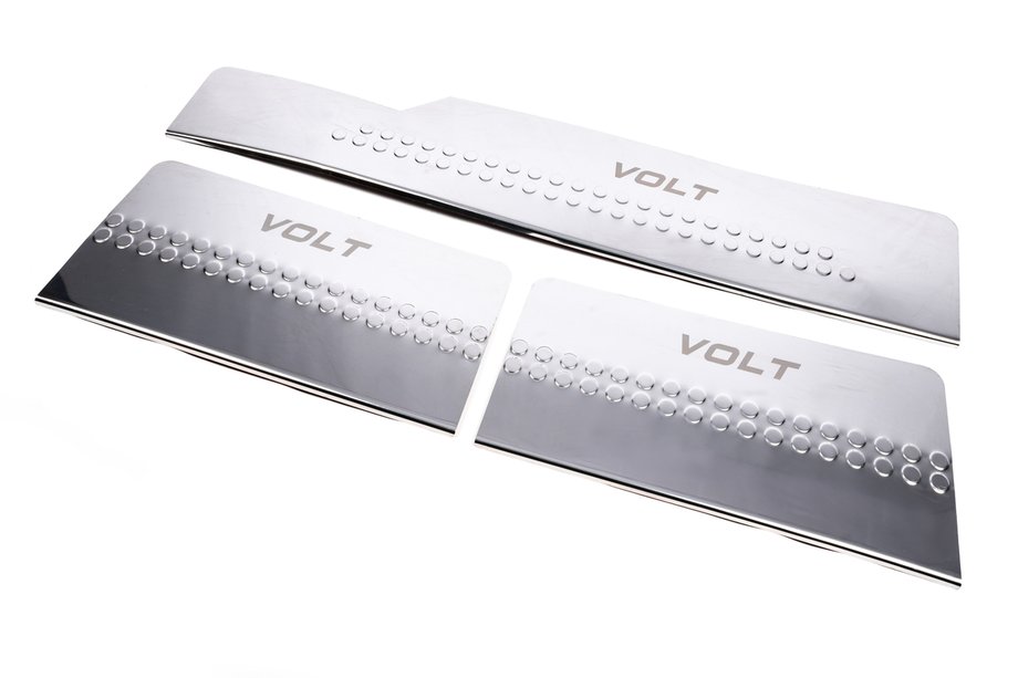 Volkswagen LT 1995-2006 Einstiegsleisten Edelstahl innen Carmos V1 (3 Stk) Image