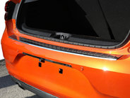 Renault Clio V 2019- Heckstoßstangenschutz Edelstahl Foto 1