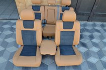 Toyota Land Cruiser 100 1998-2007 Autositzbezüge (Kunstleder ↗Alcantara, Elite) Foto 2