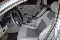 Toyota Camry 2006-2011 Autositzbezüge (Kunstleder ↗ Alcantara-Ersatz, Elite) Foto 6