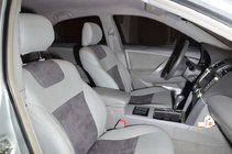 Toyota Camry 2006-2011 Autositzbezüge (Kunstleder ↗ Alcantara-Ersatz, Elite) Foto 4