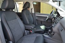 Volkswagen Touran 2003-2010 Autositzbezüge SoyuzAuto Leder-Style Foto 1