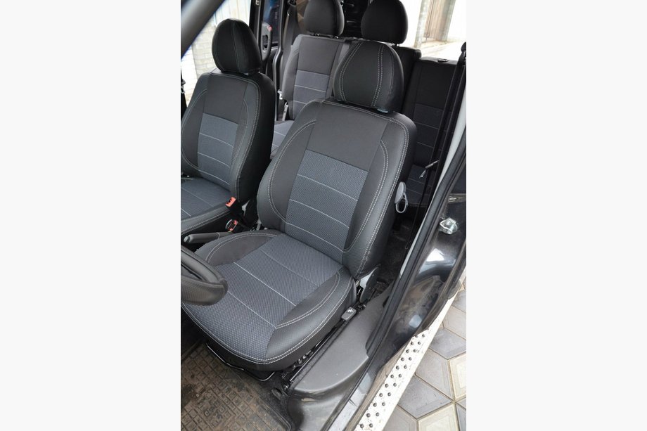 Fiat Doblo I 2005-2010 NEUHEIT !!! Original SoyuzAuto Premium Sitzbezüge (Vordersitze) Image