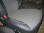 Hyundai Accent 2011-2017 Autositzbezüge (Kunstleder↗Stoff, Premium) Foto 3