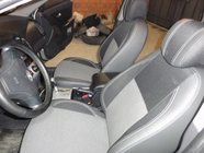 Hyundai Elantra (HD) 2006-2011 Autositzbezüge aus Kunstleder Brothers Premium Foto 1
