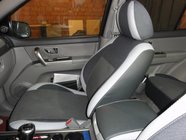 Kia Sorento I BL 2002-2009 Neu! Maßgeschneiderte Kunstleder-Autositzbezüge Brothers Premium Foto 2