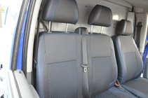 Mercedes Vito W639 2004-2014 Autositzbezüge (Kunstleder+Stoff, Premium) 1↗2 Foto 4