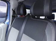 Opel Vivaro 2001–2015 Autoabdeckungen (Kunstleder und Stoff, Premium) Vordersitze 1+1 Foto 5