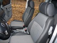 Volkswagen Caddy 2010-2015 Autositzbezüge (Kunstleder↗Stoff, Premium) Foto 7