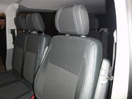 Volkswagen T5 Multivan 2003–2010 Autositzbezüge (Kunstleder↗Stoff, Premium) Vordersitze (2↗1) Foto 1