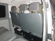 Volkswagen T5 Multivan 2003–2010 Autositzbezüge (Kunstleder↗Stoff, Premium) Foto 3
