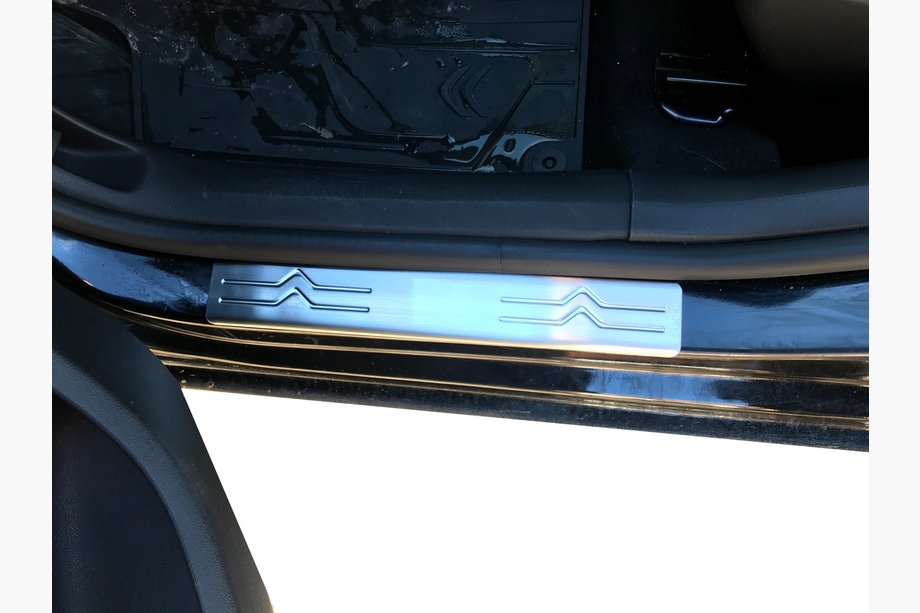 Citroen C-4 2010-2018 Einstiegsleisten OmsaLine (4 Stk, Edelstahl) Image