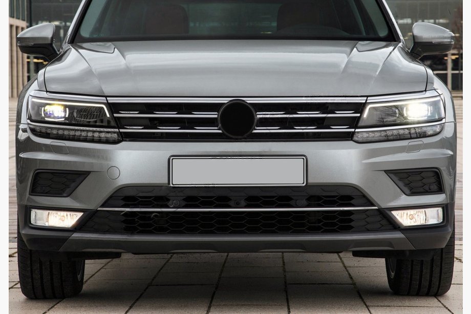 Volkswagen Tiguan 2016-2023 Edelstahl Abdeckung für vordere Stoßstange 2016-2020 Image