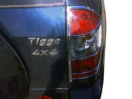 Chery Tiggo 1 2005-2016 Rückleuchten Abdeckungen (ABS, Chrom) Foto 1