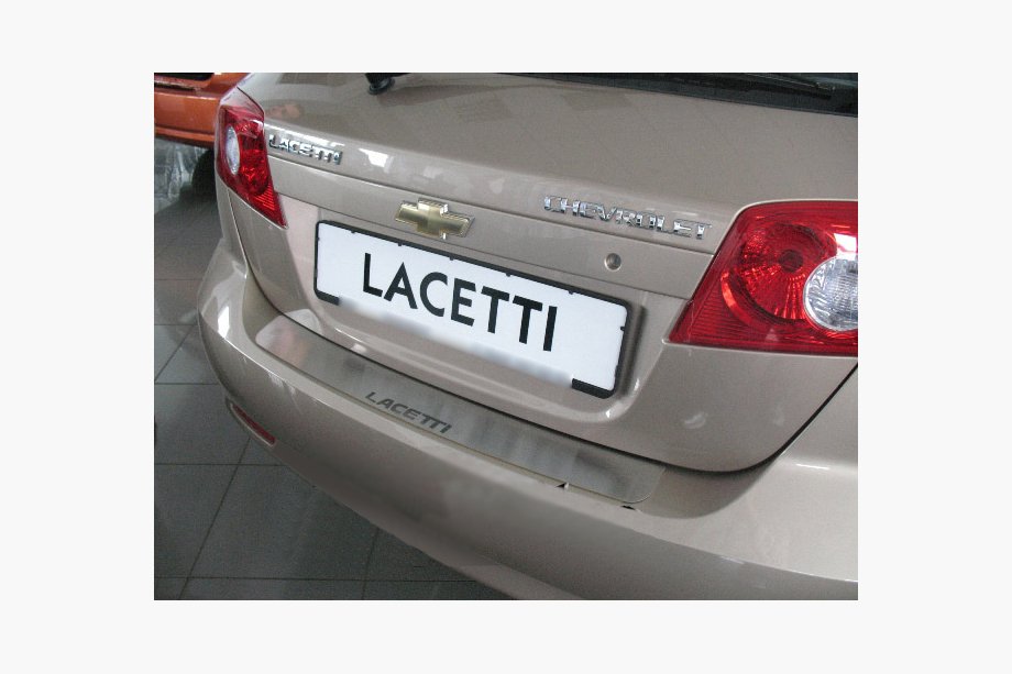 Chevrolet Lacetti 2003-2024 Heckstoßstangenabdeckung Natanika (Edelstahl) Schrägheck Image