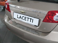 Chevrolet Lacetti 2003-2024 Heckstoßstangenabdeckung Natanika (Edelstahl) Schrägheck Foto 1